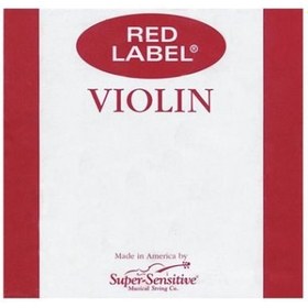 Resim D'addario Super-Sensitive Red Set Keman Teli (4/4) 