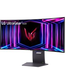 Resim Lg Ultragear OLED 34GS95QE-B 34 Inç Wqhd 240Hz 0.03MS Asansör Nvıdıa G-Sync 800R Displayhdr True Black 400 OLED Gaming Monitör 