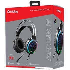 Resim Nusrat Bilişim FRISBY FHP-G1505G ARTEMİS 7.1 GAMING KULAKLIK RGB 