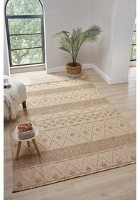 Resim Loopy Krem Bej Halı Salon Oturma Odası Çocuk Odası Yatak Odası Halısı 620 Krem Bej 
