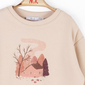 Resim NK Tekstil Nk Kids Kız Çocuk Sweatshirt 37633 