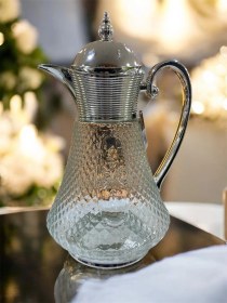Resim Royking Nurbanu Sürahi Şerbetlik 1.8 Litre Gümüş 