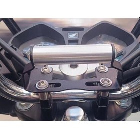 Resim Honda Cb 125 F İle Uyumlu Şık Telefon Navigasyon Tutucu Aparat Uyumlu Çok Renkli 