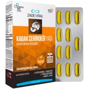 Resim ZADE VİTAL Kabak Çekirdeği Yağı 60 Kapsül 