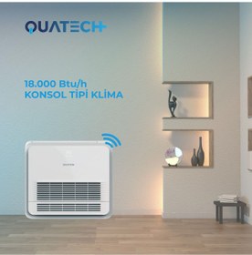 Resim QUATECH 18.000 Btu/h A++ Enerji Sınıfı R32 Konsol Tipi Inverter Klima 