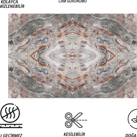 Resim Tink Kendinden Yapışkanlı Katlı Mermer Desenli Pvc Panel 41X62 cm (12 Adet) 3 M² 