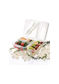 Resim Takeaway Ergonomik Asorti Çatal Bıçaklı Pratik Yoğurt Saklama Kabı 4741 