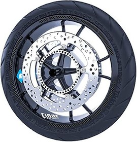 Resim Karbon Fiber Dokulu Moto GP Stili Jant Şeridi Sticker 