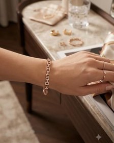 Resim Xuping Rose Gold Kadın Paslanmaz Çelik Bileklik 
