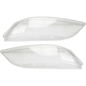 Resim Blueleskyy 2 Adet Araba Far Far Plastik Şeffaf Kabuk Lamba Kapağı Lens Kapağı (Yurt Dışından) 
