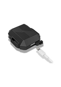 Resim Ekılıf - Apple Uyumlu AirPods 1.nesil - Kılıf Darbelere Karşı Dayanıklı Koruyucu Silikon Kılıf Airbag 09 - Yeşil 