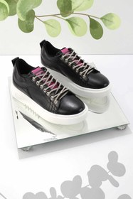 Resim Bambi Siyah Kadın Sneaker K01345016009 