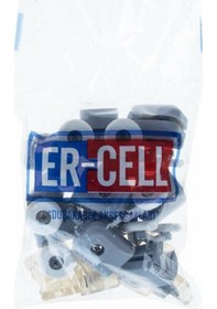 Resim Deniz Er-cell Duşakabin Ayağı Seti Plastik 153.0479 9100 Krom 