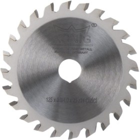 Resim König 125x3,2-4,2x30 Z 24 Diş Elmas Uçlu Çizici Testere 