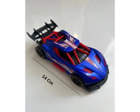 Resim Mavi Su Dünyası Metal Çek Bırak Yarış Arabası 14X6 cm Mavi 