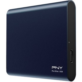 Resim PNY Pro Elite PSD0CS2060NB-250-RB 250 GB 880/900 MB/S USB 3.2 Gen 2 Taşınabilir SSD 