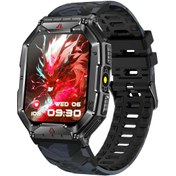 Resim ZCWATCH V0623 Outdoor Military Bt Call, Pusula, Spor Sağlık, Profesyonel Akıllı Saat 