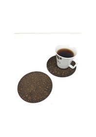 Resim Bardak Altlığı Model -8 Kahverengi 