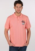 Resim Arma Erkek Pembe Büyük Beden Polo Yaka Tişört Y22374869501 