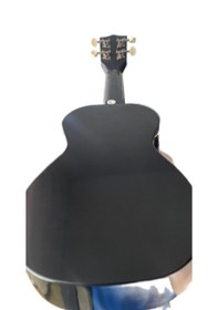 Resim Hawiian Soprano Kedi Desenli Komposit Ukulele 