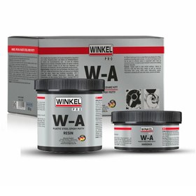 Resim Winkel WA Alüminyum Çelik Metal Beton İçin Tamir Dolgu Onarım Epoksi Yapıştırıcı 500GR 