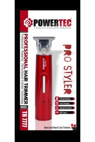 Resim Powertec TR-7777 Type-C Şarjlı Tıraş Makinesi 