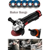 Resim 115 mm 4500W Metal Taşlama Makinesi, 5 Taş Hediye 