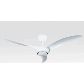 Resim Alsanfan Hisar Beyaz Aydınlatmalı Uzaktan Kumandalı Tavan Vantilatörü 