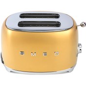 Resim Smeg TSF01GOUE Ekmek Kızartma Makinesi Gold 