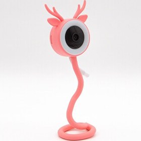 Resim Neutron Geyik Figürlü Pembe Bebek Kamerası 