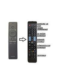 Resim Samsung Uyumlu Ue55ks8500uxtk Akıllı Mauseli Kumanda - Yedek Kumandası 