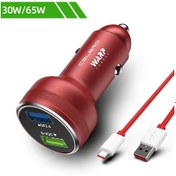 Resim Oneplus 80w Çift Usb Araç Şarj Cihazı Supervooc Warp 65w 10t 10 Pro Nord 2t 9 8 Rsadistribütör Garantili 