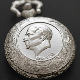 Resim G-Sport POLO Mustafa Kemal Atatürk'lü Köstekli Cep Saati 