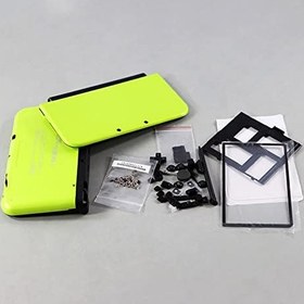 Resim Yeni Yeni 3DS XL Muhafaza Kılıfı Tam Kabuklar Yeşil Yedek, Nintendo Yeni 3DS XL LL New3DSXL için, Gövde Kapak Plakaları + Düğmeler/Vidalar/İğne Kalemi/Kauçuk Pedler/Ekran Koruyucu/Fiş Seti 