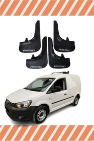 Resim bgfix Volswagen Caddy Racing Yazılı 4'lü Tozluk Çamurluk Paçalık 