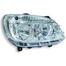 Resim Fiat Doblo -SAĞ Far 2006-2009 | Elektrikli Motorlu | H7 + H1 | Şeffaf Cam | 51755054 Uyumlu 