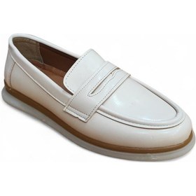 Resim Kadın Günlük Ortopedik Taban Rahat Ayakkabı Nut Ten Rengi 