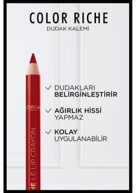 Resim L'Oréal Paris Color Riche Dudak Kalemi 300 Le Rouge Paris 