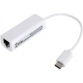 Resim USB 2.0 Tip-C To Rj45 10 Gbps Ağ Kartı Ethernet Adaptörü 