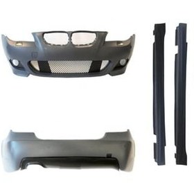 Resim Bmw 5 Serisi E60 Uyumlu Mt BodyKit (Ön-Arka-Maşpiyel) 