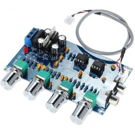 Resim Arduino Yeni Ne5532 4 Kanallı Amfi Modülü 