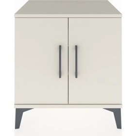 Resim Hyperion Komodin 2 Raflı 2 Kapaklı 60X44X64 Aytaşı-Aytaşı 