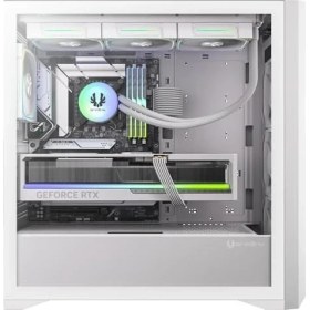Resim Bitfenix Sepii 750W 80+ Bronze Psu 4X120MM Frgb Fan Atx Temperli Cam Beyaz Gaming (Oyuncu) Kasa 