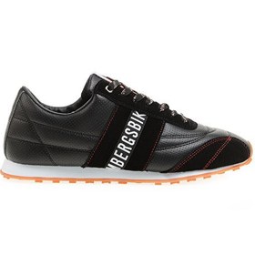 Resim Dirk Bikkembergs Siyah Erkek Deri Sneaker 16230/CP 