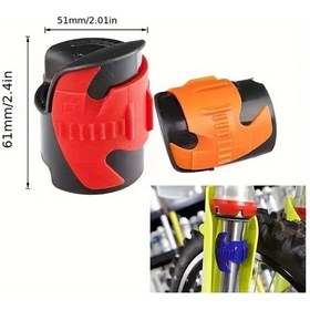 Resim Cloudstore Tangerine 45-55mm Ön Fork Şok Temizleme Aleti Honda Cr125 Cr250 Crf250r Crf450r Yamaha Ktm Kawasaki Suzukı Atv 