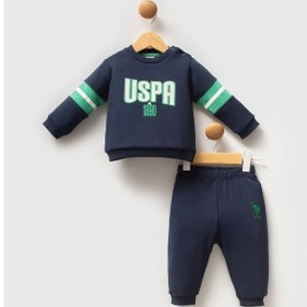 Resim U.s. Polo Assn Erkek Bebek Lacivert Takım 5274-48900 Lacivert 