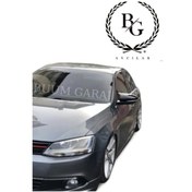Resim Volkswagen Jetta M'lı Kasa Yarasa Ayna Kapağı Piano Black Plastik 