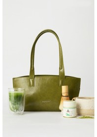 Resim Manuka Ukıyo Omuz Çantası Matcha Matcha 