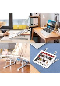 Resim Powermaster 10-16'' Alüminyum Notebook Tablet Standı Ayarlanabilir 