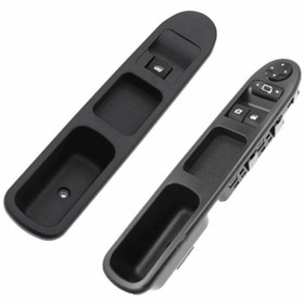 Resim FESAN Peugeot 207 Cam Düğmesi Anahtar Takımı Sağ Sol Takım 2007--2012 ( Pejo Cam Düğmesi ) 